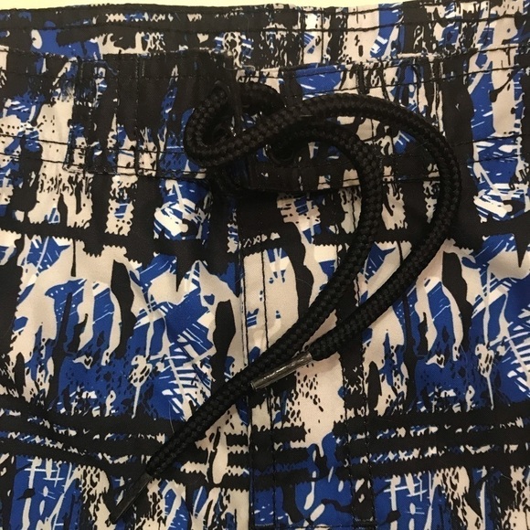 O’rageous Boy’s Splatter Print Black Board Shorts Sz L - Picture 2 of 4